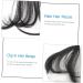 MAGICLULU Piece Womens Hair Clips Ladies Wigs Black Hair Clips French Barrette Bangs Hair Clip Thick Braided Hair Clips Clip Bangs Clip in Fringe Clip in Bangs Real Hair Slim Curtain Miss medium Black - Buy Online on GoSupps.com