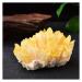 Natural Crystal Cluster Ore Specimens Yellow Green Quartz Reiki Stone Raw CrystalsHome Decor Collect Gifts Ornaments 1PCS Stone Mineral Specimen (Color : Yellow Size : 300-400g) 300-400g Yellow