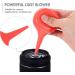 Exceart Medical Ear Syringe for Safe Ear Cleaning - 90ml Ear Cleaning Pear for Babies Children & Adults (Red) - Buy Online on GoSupps.com
