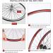 GLIDESTORE 4 Pack Bicycle Rim Strip Tape for Road MTB Mountain Bike Tube Protector (26 x 20mm) - Buy Online on GoSupps.com