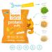 IWON Organics Cheddar Cheese Protein Puffs - High Protein & Organic Snack (8 Bags) - Buy Online on GoSupps.com