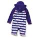 BONVERANO Baby Boys Swimsuit 3-4 Years | UPF 50+ Full-Zip Hoodie One Piece Swimwear for Toddlers | Sun Protection Hooded Sailing Suit - Buy Online on GoSupps.com