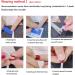 Nail dressing nail stickers French style love short and medium length styles(Long styles S) - Buy Online on GoSupps.com