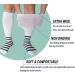 Diabetic Socks for Men & Women - 4 Pairs Non-Binding Bariatric Lymphedema Extra Wide Walking Boot Socks | Comfort & Support - Buy Online on GoSupps.com