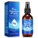 Pure Magnesium Spray for Feet Magnesium Oil Organic Natural Glass Bottle Easy to Absorb and Use 60Ml.