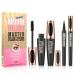 AZLESLONG 4D Silk Fiber Lash Mascara & Eyeliner Set for Waterproof Lengthening and Thickening Eyelashes - Smudge-Proof Eye Makeup for Women - Buy Online on GoSupps.com