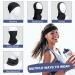 Kiiwah 2-Piece Multifunctional Hose Scarf - Windproof Bandanas for Sun Protection & Thermal Warmth - Black Neck Warmer for Cycling Ski Motorcycle & Running - Buy Online on GoSupps.com