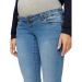 MAMALICIOUS Women's Mlono Slim Jeans - 27W/32L Washed Light Blue Denim - Buy Online on GoSupps.com