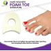 Premium Foam Toe Separators - 1/4 Inch Toe Spacers for Corn, Blister, and Hammer Toe Relief - 50 Pack - Buy Online on GoSupps.com