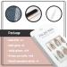 Luxury Almond Press On Nails - Glossy 3D Swirl Acrylic Nail Art for Women | A-Silver Swirl - Shop Internationally - Buy Online on GoSupps.com