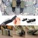 INLAZYTIM 48 Piece Tactical Equipment Clip Set - Molle Webbing Attachments for Black Backpack | International Shipping Available - Buy Online on GoSupps.com