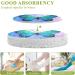 3-Pack Cleaning Kitchen Sponges Oval Oil Painting of Blue Butterfly Kitchen Cellulose Dishwashing Wood Pulp Cotton one sizex3 Blue - Buy Online on GoSupps.com