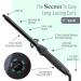 MINT Professional Curling Wand 3/4 Inch - Ideal for Long & Thick Hair | Ionic Ceramic Tourmaline Barrel | Adjustable 230-430 F | Worldwide Shipping Available - Buy Online on GoSupps.com