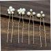 FRCOLOR Set of 6 Bridal Hair Comb Wedding Hair Accessories Wedding Headpiece Pearl Hair Clips Hair Pin Hair Clip Tiara Headpiece for the Bride Manual Set - Buy Online on GoSupps.com