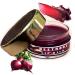 Extra large Beetroot Lip Balm by Tatvika Naturals Natural Ingredients with Beetroot and Honey Non-Comedogenic Formula for Dry Dark & pigmented Lips for Daily Use | 10g | handmade balm