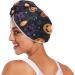 Pumpkin Plants Hair Towel 2 Pack - Super Absorbent Quick Dry Hair Turbans for Women & Girls - Ideal Hair Drying Solution - Buy Online on GoSupps.com