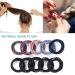 Anderk 300-Piece Hair Tie Set | Elastic Headbands for Thick Curly Hair | 5 Color Ponytail Holders & Accessories for Women & Girls - Buy Online on GoSupps.com