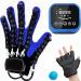 Rehabilitation Robot Glove Finger Training Functional Stroke Hemiplegia Hand Splint for Hand Rehabilitation Long-Term Relief(Size:L Code Color:Left Hand) L code left hand