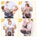 Viedouce Baby Hip Seat Ergonomic Carrier with Seat Belt | Light & Breathable Cotton | Ideal for 4-36 Months - Dark Gray - Buy Online on GoSupps.com