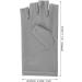 Professional 1 Pair UV Gloves For Nails Art Light Protection Gel Polish Manicure Care Fingerless Moisturizing Hand Protector Manicure Tools (Grey) - Buy Online on GoSupps.com