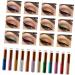 FOMIYES 2pcs Eyeliner Pencil Liquid Eye Shadow Glitter Eye Shadow Pearlescent Liquid Eyeliner Diamond Metal 1 count (Pack of 1) 08x2pcs - Buy Online on GoSupps.com