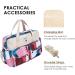 SONARIN Large Capacity Waterproof Baby Changing Bag with Shoulder Strap & Changing Mat - Multi-Function Diaper Tote Satchel for Travel (Color Stitching) - Buy Online on GoSupps.com