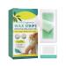Hair removal wax strip set 16 body wax stripes hair removal wax kit for face legs arms arms bikini wax distance (white unit size) 94 g (1 Pack) white