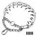 Dog Prong Collar Choke Collar for Dogs Pinch Training Collar Detachable Adjustable Choke Collar with Comfort Rubber Tips Metal Adjustable Large Middle Dog Pet Pinch Collar (A XL) A XL