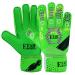 EFAH SPORTS Goalkeeper Gloves for Kids Boys Girls Soccer Gloves with Super Grip Palms 4 Green