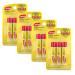 Carmex Classic Medicated Lip Balm Sticks Lip Moisturizer for Chapped Lips 12 Count (4 Packs of 3) 3 Count (Pack of 4)