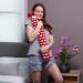 iMedic 2L Extra Long Hot Water Bottle with Super Soft Fleece Cover - Large UK Hot Water Bottle with Knitted Hearts Design - Buy Online on GoSupps.com