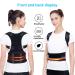 Posture Corrector Magnetic Therapy Brace - Adjustable Humpback Support Belt for Neck & Back Pain Relief (L Size 37-45 Waist - Buy Online on GoSupps.com