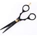 Professional Japanese Mustache and Beard Trimming Scissors Set with Comb and Case - Buy Online on GoSupps.com