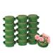 16 Pieces Floral Foam with Bowl, DIY Flower Arrangement Kit for Crafts, Floral Arrangement, Wedding Decorations (4.7 x 3.1 x 1.6 in) 16pcs Round with Bowl