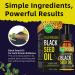 Black Seed Oil 100% Virgin Cold Pressed Organic Black Currant Seed Oil Black Cumin Seed Oil Super Antioxidant for Hair & Skin | Vegan Gluten-Free Non-Gmo 2fl Oz - Buy Online on GoSupps.com