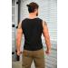 Men's Sauna Sweat Shirt | Body Shaper Compression Vest for Gym & Sports - Black - Buy Online on GoSupps.com