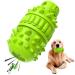Dog Toy for Aggressive Chewer Large Medium Nearly Indestructible Super Chew Dog Toys Squeaky Dog Birthday Toy Dog Toothbrush Interactive Tough Durable Dog Toys Natural Rubber Green