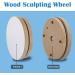 Falling in Art 8 Mini Banding Wheel - Wood Turn Table for Sculpting, Pouring, Painting - 8 Lightweight Stand for Detailed Shows/Cake Decorating - Buy Online on GoSupps.com