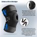 Adjustable Knee Braces for Pain Relief - Support for Arthritis Meniscus Tear & ACL - Medical Wraps for Men & Women - Large Size - Buy Online on GoSupps.com