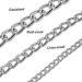 Premium Pettom Dog Leash - Strong Metal Chain PU Leather & Padded Nylon Handle for All Dog Sizes | 120cm Long 0.4cm Wide Training Line - Buy Online on GoSupps.com