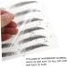 NOLITOY 20 sheets Temporary Hair-like Eyebrow Eyebrows Stickers Brow False Waterproof D Tattoos Imitation 21.5X14cmx2pcs Blackx2pcs - Buy Online on GoSupps.com