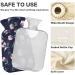 Naanle Spring Flowers Hot Water Bottle | 1L Transparent & Warm Cold Therapy for Pain Relief Ideal for Bed & Foot Use - Buy Online on GoSupps.com