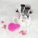 T4B Ilu Bake You Happy Set | 7-Part Professional Makeup Brush Set with Cleaner | Synthetic Bristles for Powder & Foundation - Buy Online on GoSupps.com