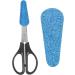 FOMIYES 4-Part Shear Set with Leather Sheath | Hairdressing Scissors Protective Cover | Trim Tool Holder | Blue 6.4x2.5cm (2pcs) - International Shipping Available - Buy Online on GoSupps.com