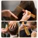 3-Piece Hair Comb Set: Tail, Wide Tooth, & Fine Comb | PROUSKY Anti-Static Hairdressing Combs in Yellow - Buy Online on GoSupps.com