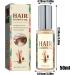  Flkiglm Natural Hair Growth Oil 50ml Strengthening and Thickening Natural Hair Oil | Beauty Care for Scalp Texturizing Routine Daily Use Blow Drying and Styling - Buy Online on GoSupps.com