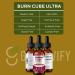 Burn Cube Ultra Extra Strength Advanced Formula Health and Wellness Support 60 Servings 2 fl oz Liquid Drops (3) - Buy Online on GoSupps.com