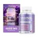 Vaginal Moisturizer Capsules Kacip Fatimah 30 000mg & Manjakni 6 000mg for Enhance Vaginal Muscle Tone Slippery Elm 3 000mg for Vaginal Dryness- Vegan USA Made 60 Capsules