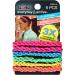 Scunci Everyday and Active Strand Elastics - 6 Assorted Colors, 30-Pcs Total - Buy Online on GoSupps.com