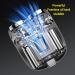 Mini Electric Beard Cutter Small Dual Head Mini Electronic Beard Cutter Portable Electroplated Silver TXD02 for Man for Home - Buy Online on GoSupps.com